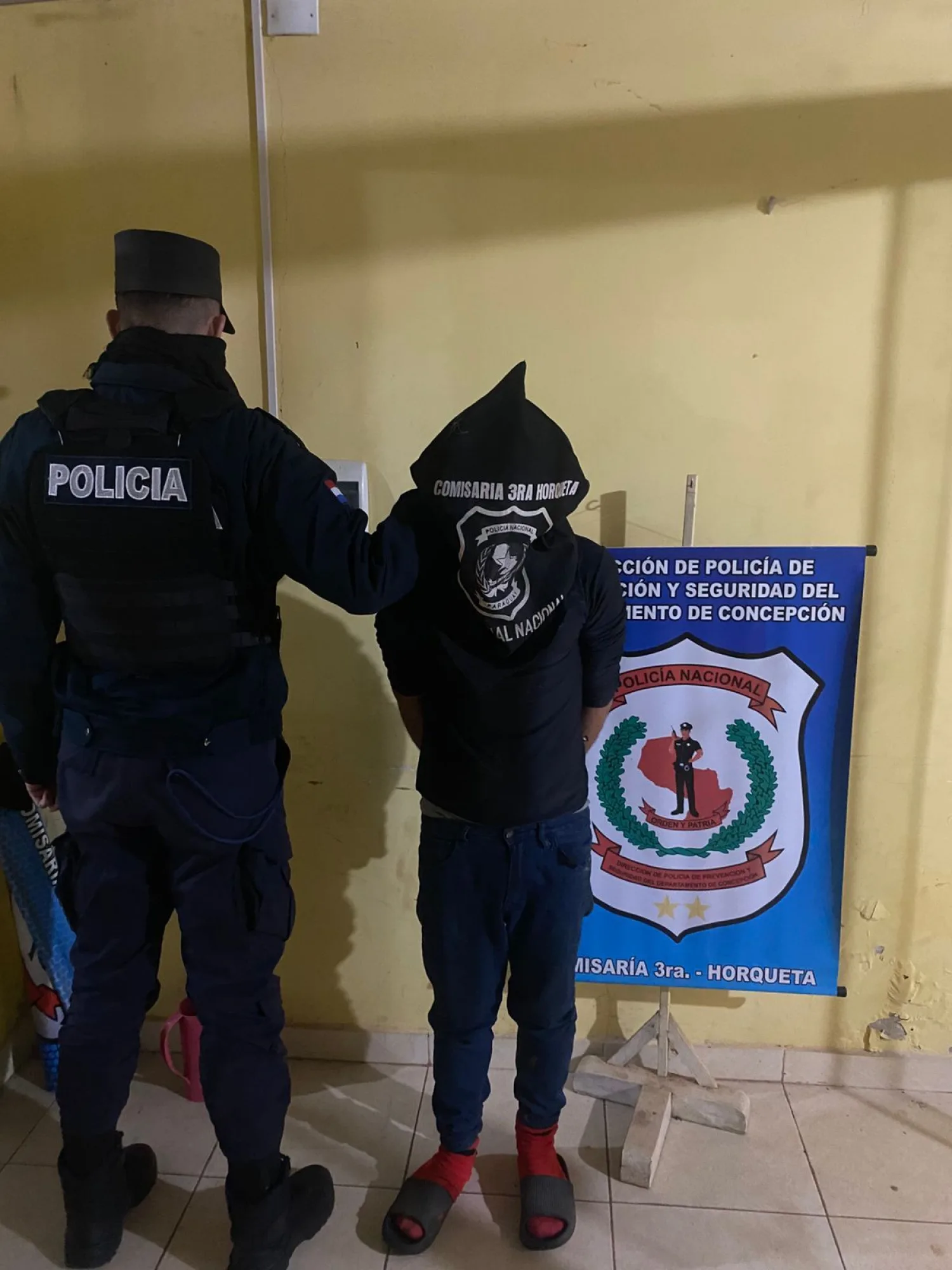 Capturan en Horqueta a hombre por hurto y violación de arresto domiciliario