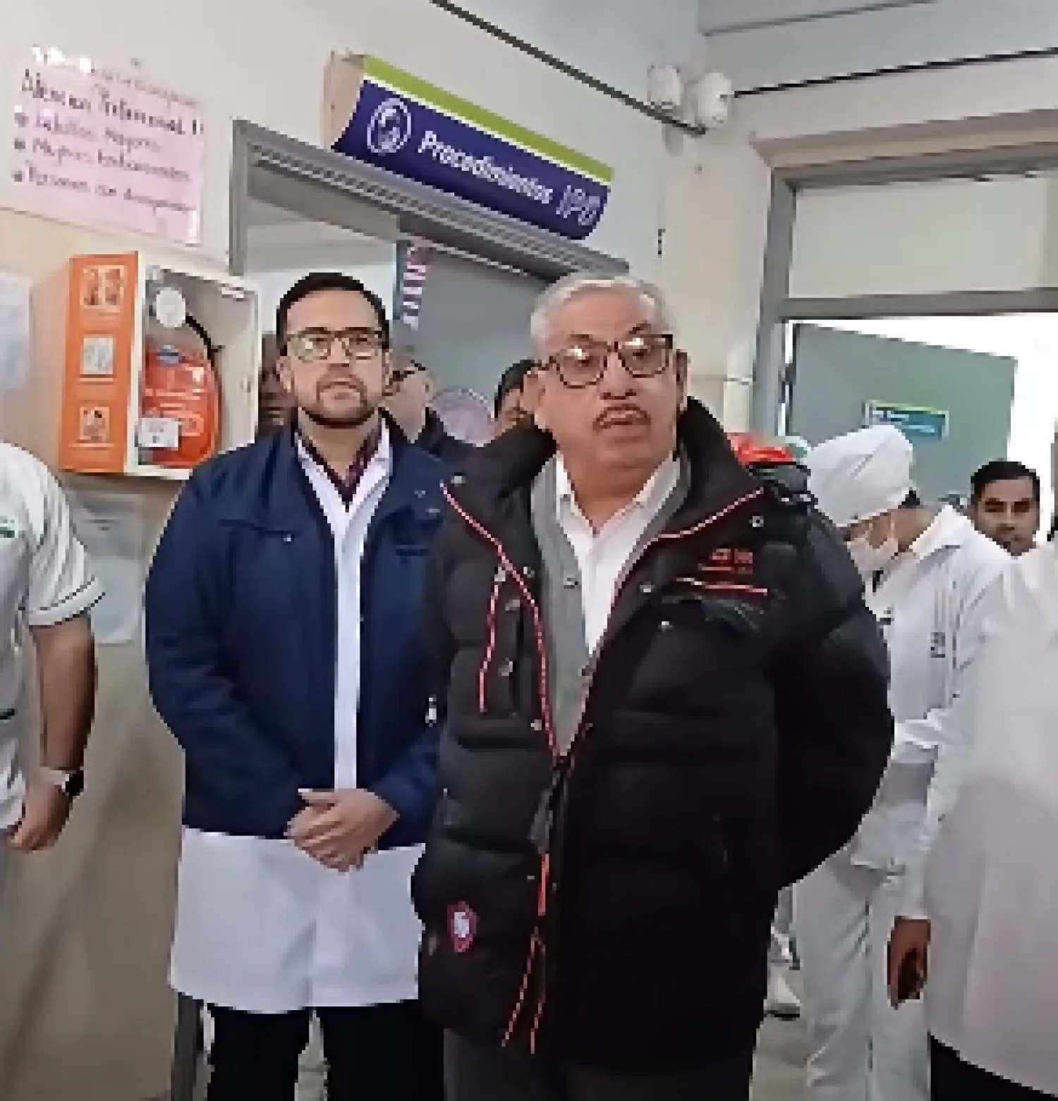 IPS Concepción: Dr. Isaías Fretes visita local y usuaria reclama falta de medicamentos