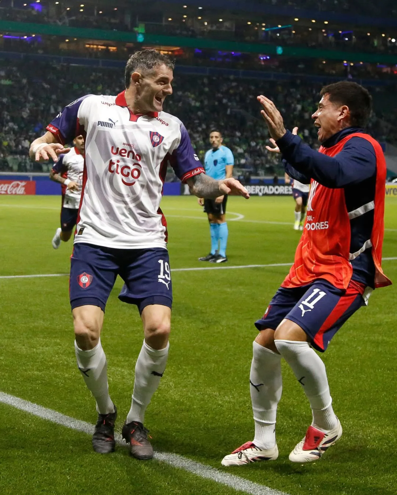 ¡Batacazo azulgrana en Brasil! Cerro Porteño vence al Palmeiras y clasifica a los octavos de final