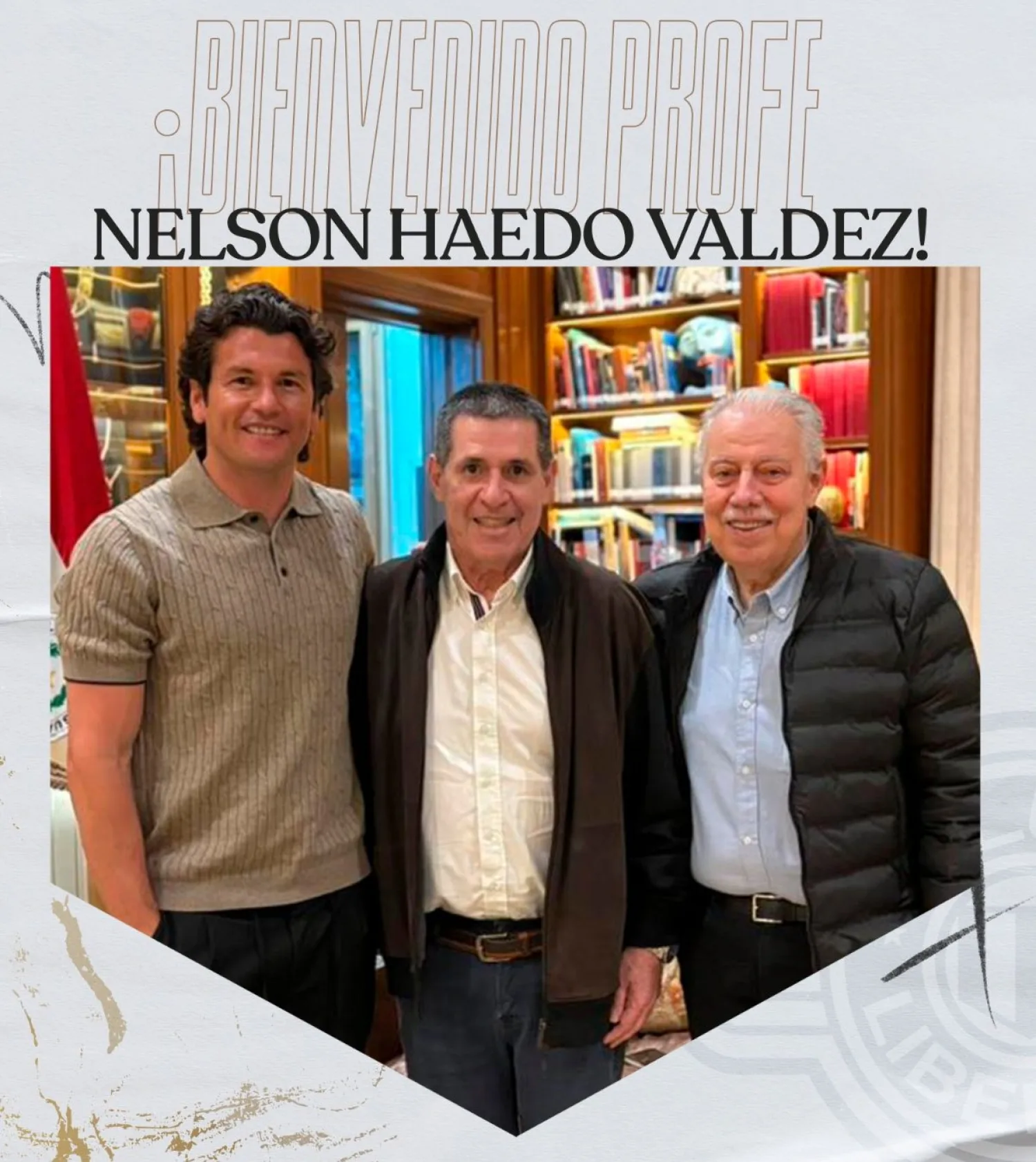 ¡Bombazo gumarelo! Nelson Haedo Valdez es presentado como nuevo entrenador de Libertad