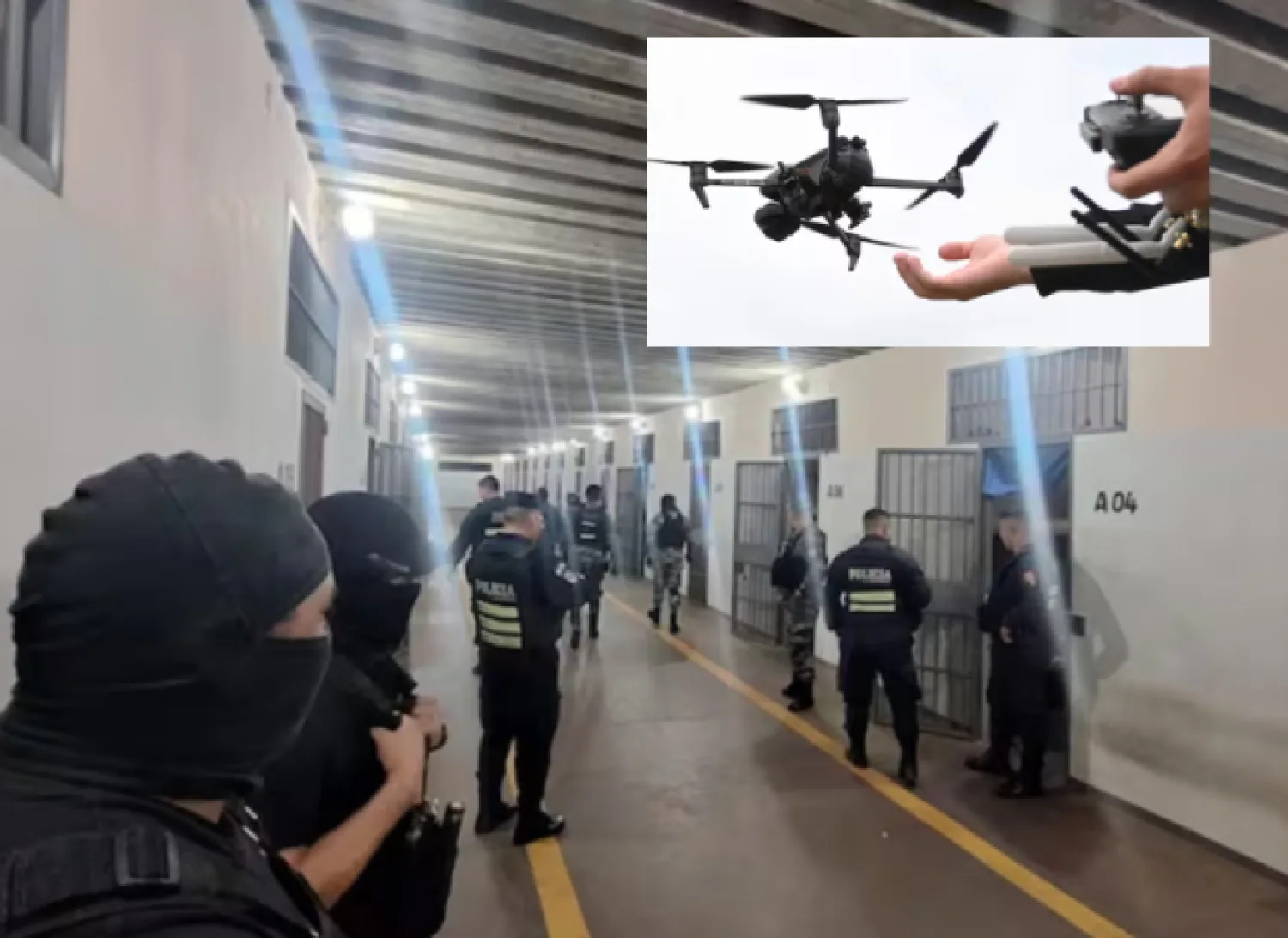 Requisa en penal de Minga Guazú tras sobrevuelo de drones clandestinos