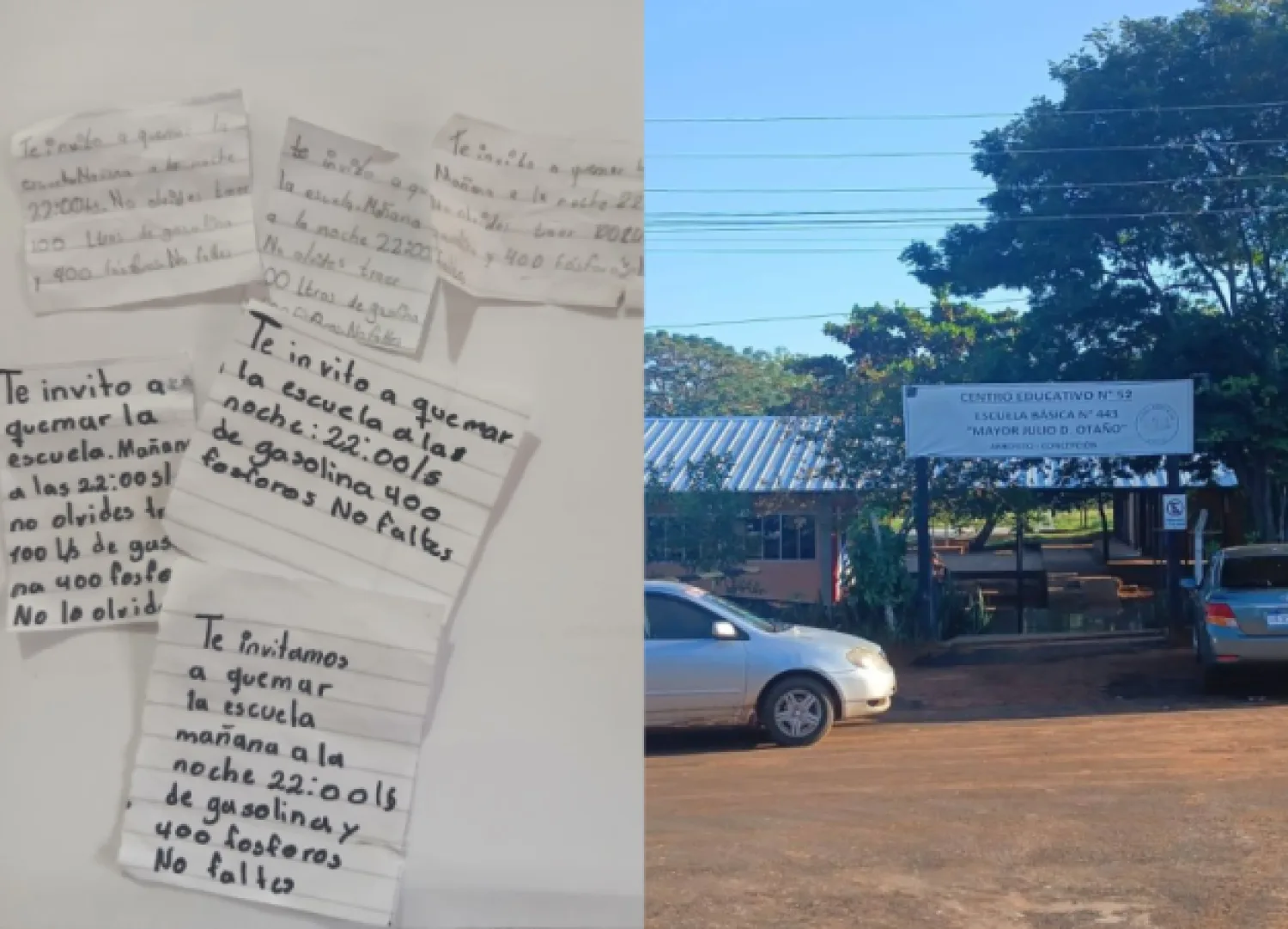 Identifican a alumna que amenazó con quemar una escuela en Arroyito