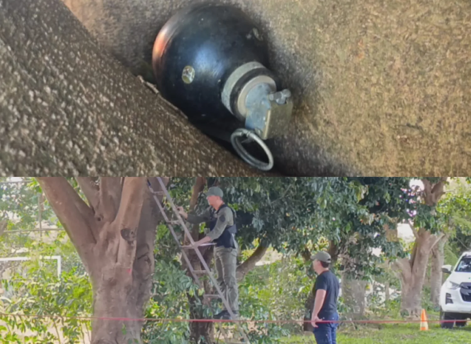 Artefacto sospechoso movilizó a policías y explosivistas en Horqueta