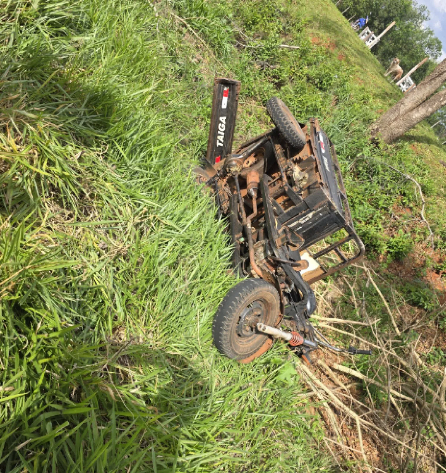 Fatal choque entre motocicleta y motocarro deja un fallecido en la Ruta PY05