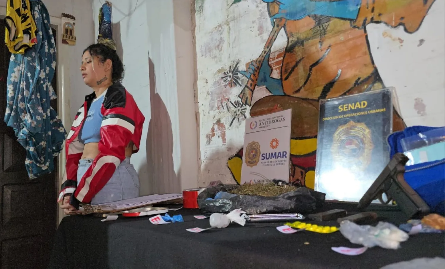 Desarticulan foco de distribución de drogas en zona vulnerable de Asunción