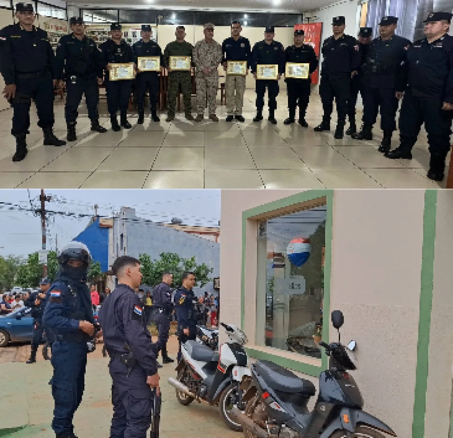 Reconocen a policías tras rescate en toma de rehén en Concepción