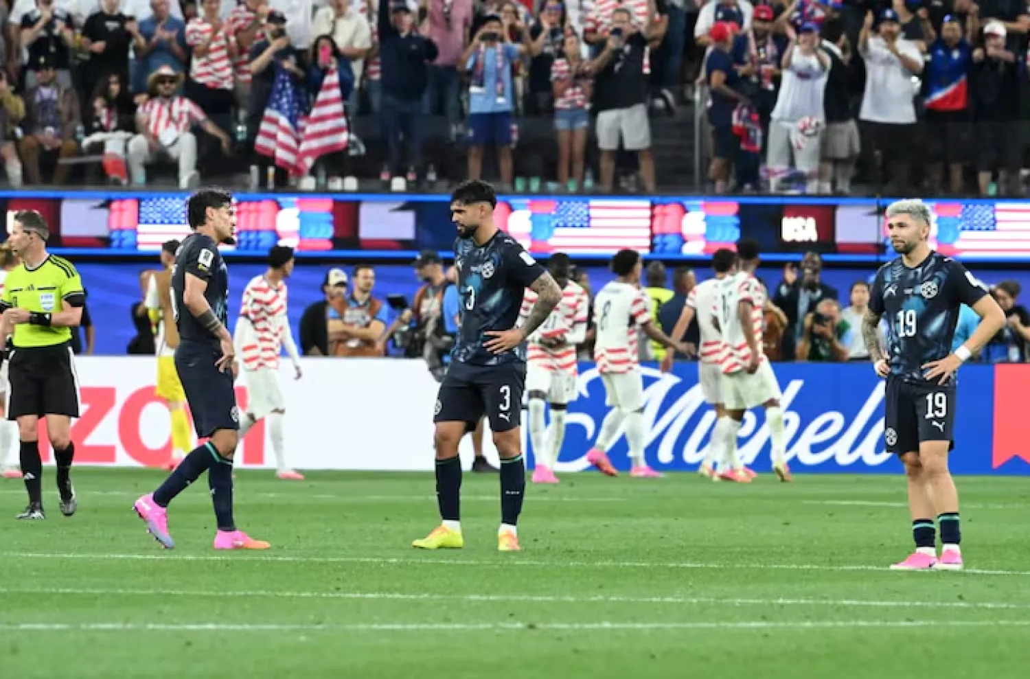 Paraguay tropieza en su debut mundialista y cae 4-1 ante Estados Unidos