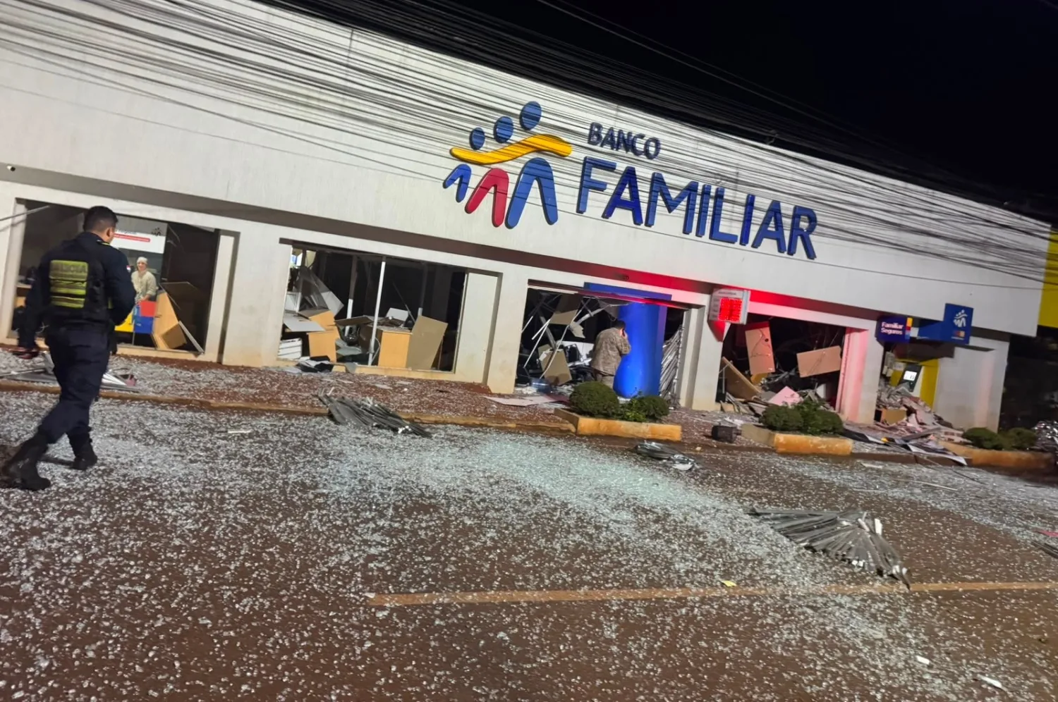 Grupo comando ejecutó millonario asalto a cuatro bancos en Santa Rita