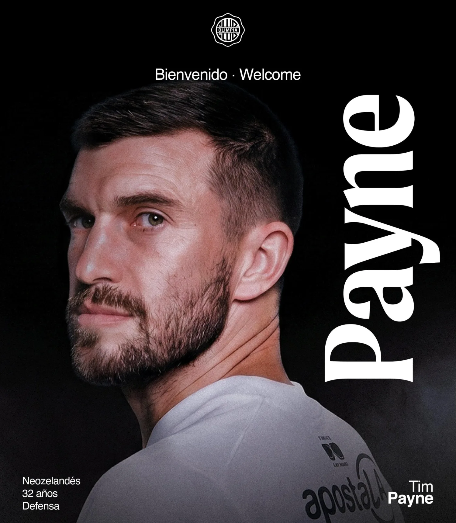 ¡Olimpia presenta a Tim Payne, futbolista viral del momento, como nuevo refuerzo!