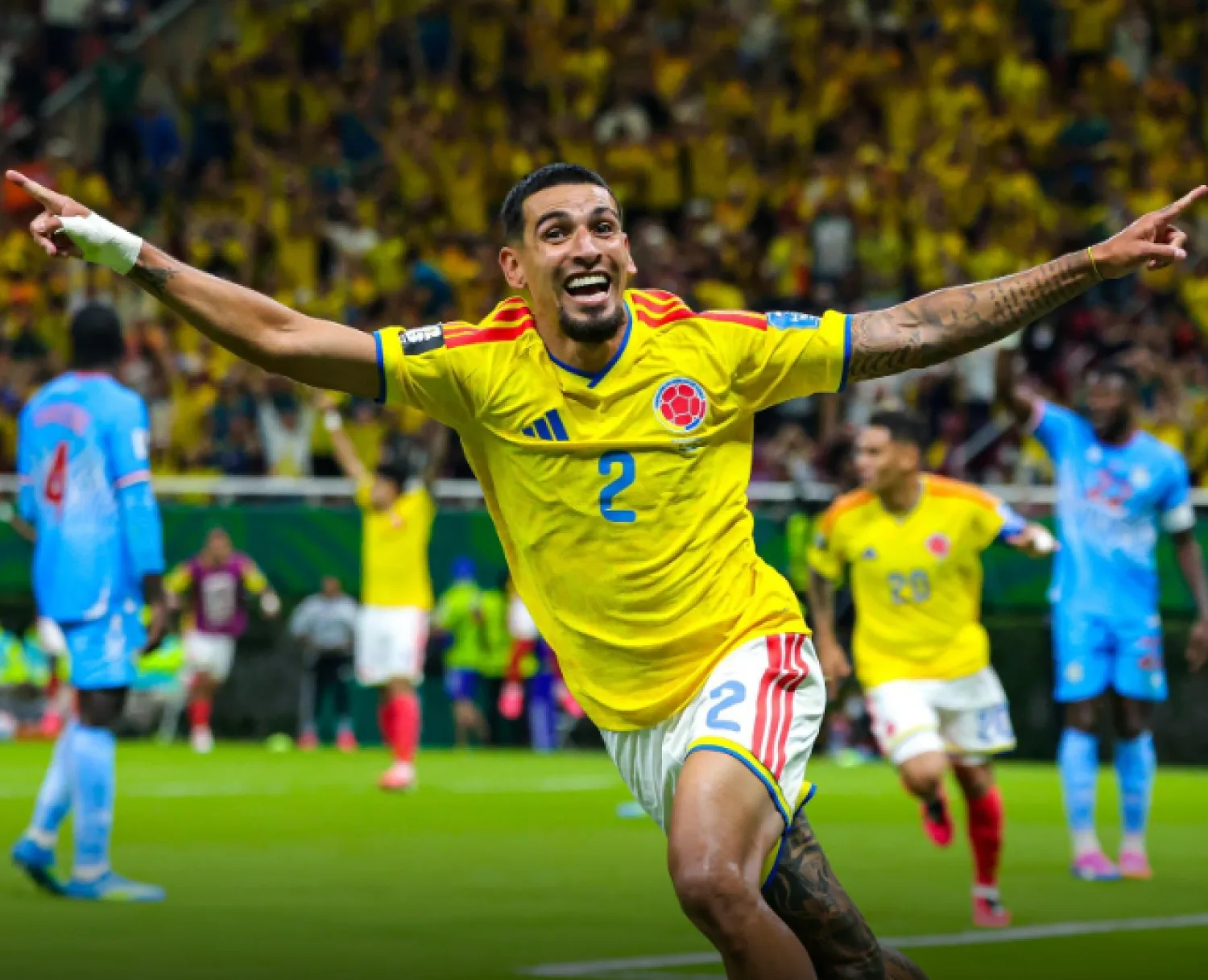 Colombia derrotó al Congo y sella su clasificación a los dieciseisavos del Mundial 2026