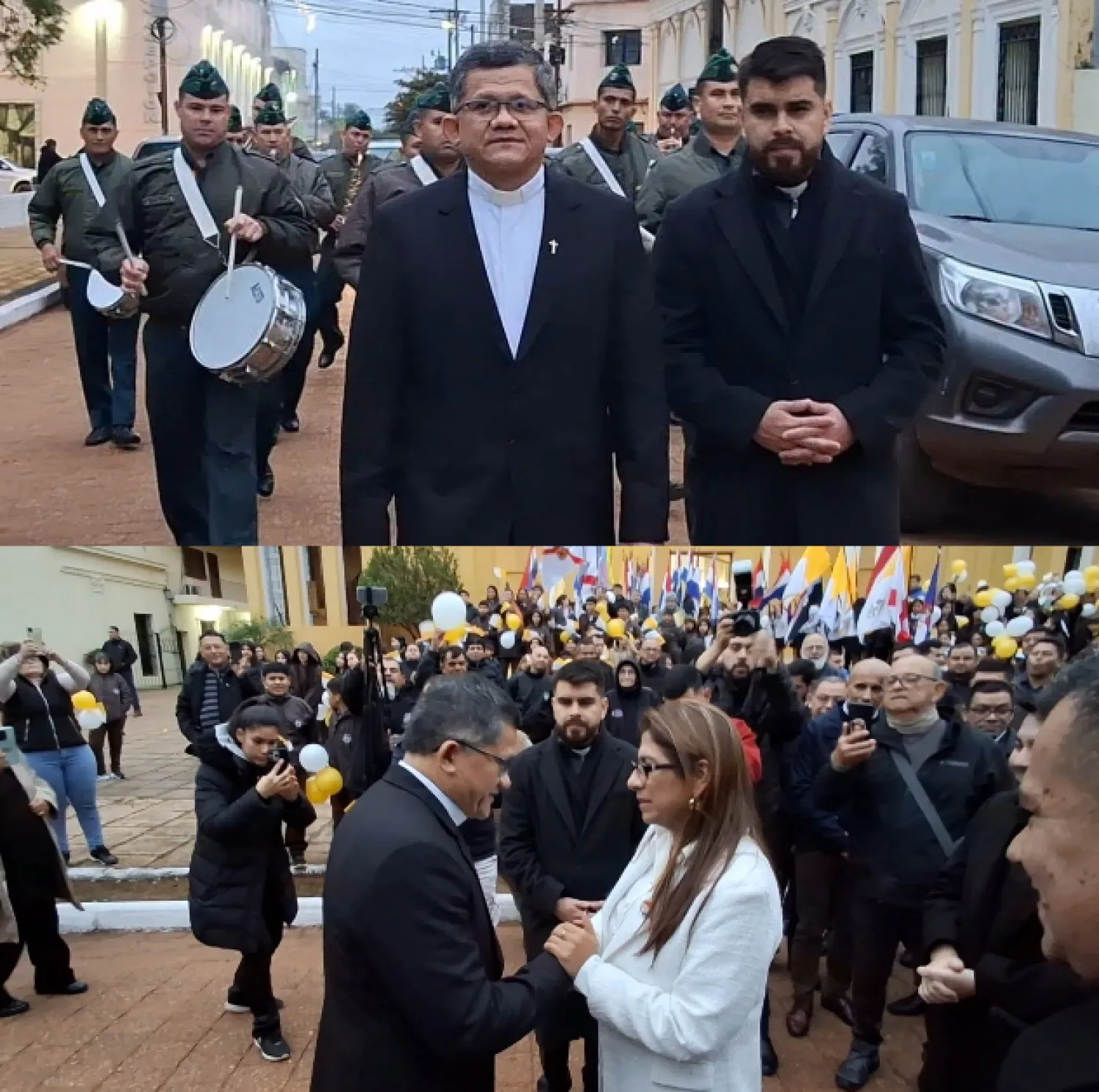 Concepción recibió con emoción a su nuevo obispo, monseñor Cristino Ramos