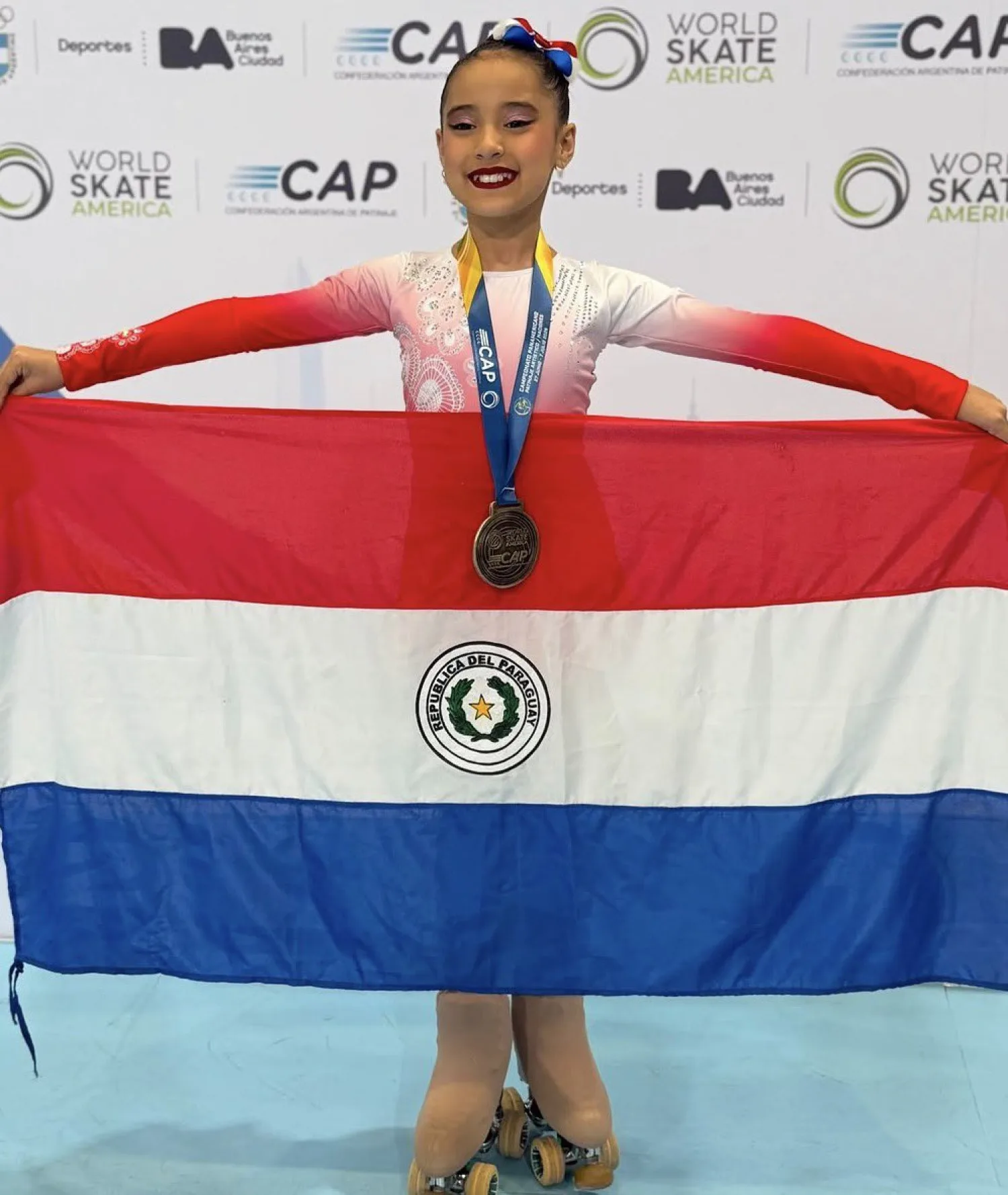 Paraguay brilla en el Panamericano de Patinaje Artístico con una destacada cosecha de medallas