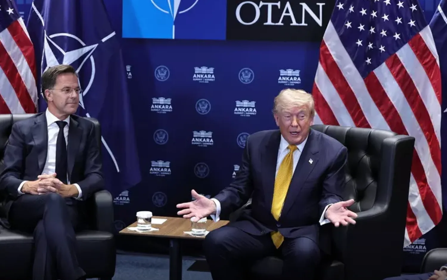 «Estoy muy enfadado con la OTAN», dispara Donald Trump