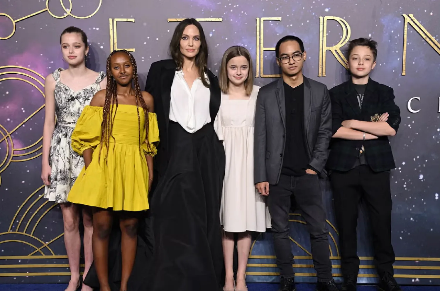 Ya son tres los hijos de Angelina Jolie que legalmente optan por quitarse el apellido Pitt
