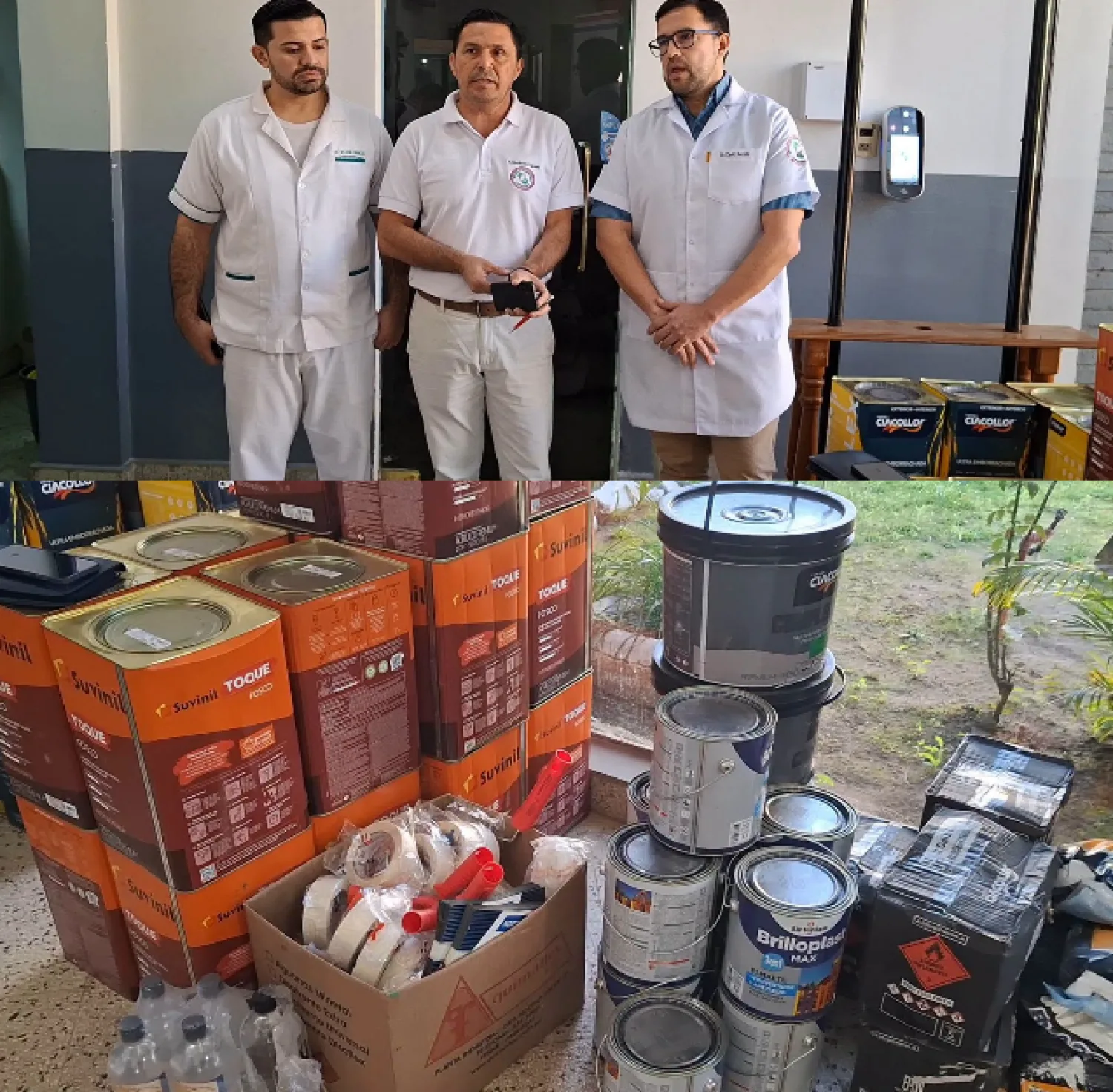 Donación refuerza infraestructura del Hospital del IPS en Concepción