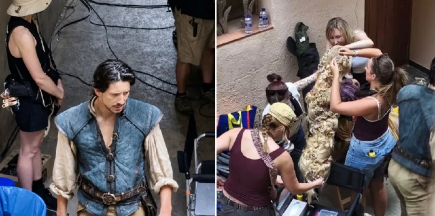 Filtran las primeras imágenes del live action de Enredados durante su rodaje en España