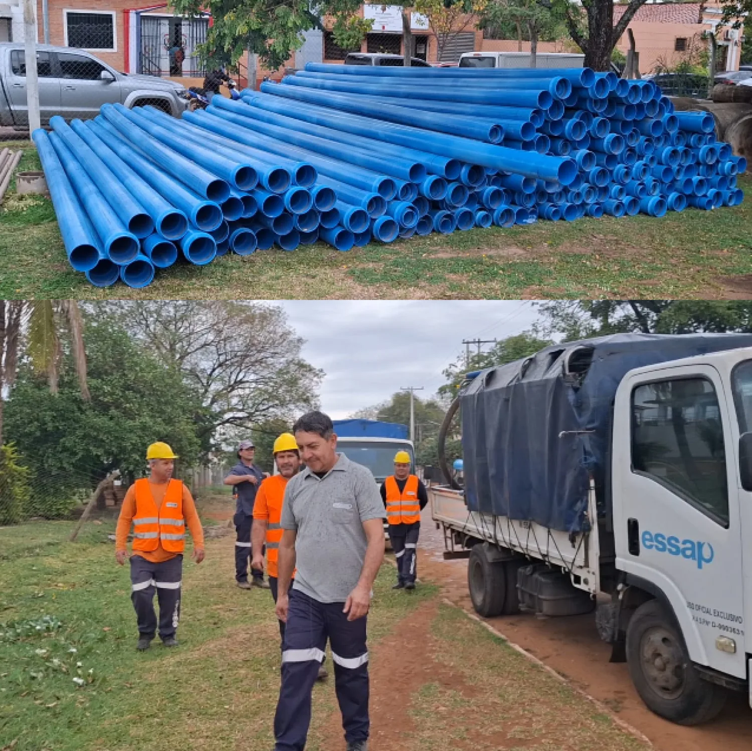 ESSAP renueva cañerías para mejorar el abastecimiento en Concepción
