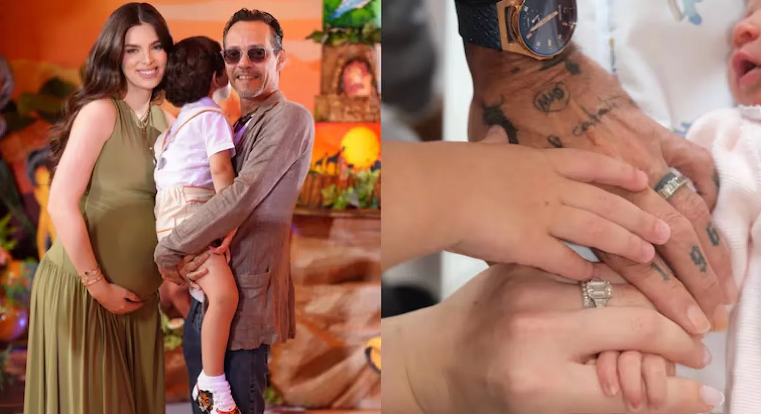 Nació Myla, la hija de Nadia Ferreira y Marc Anthony