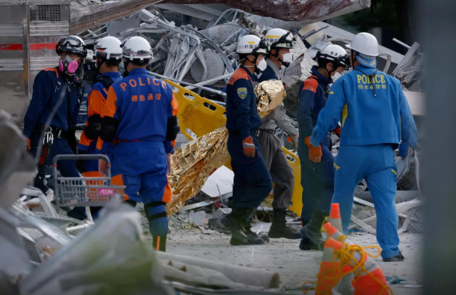 Terremoto en Japón: aumentó la cifra de muertos a 34 y el Gobierno alertó sobre riesgos de deslizamientos de tierra