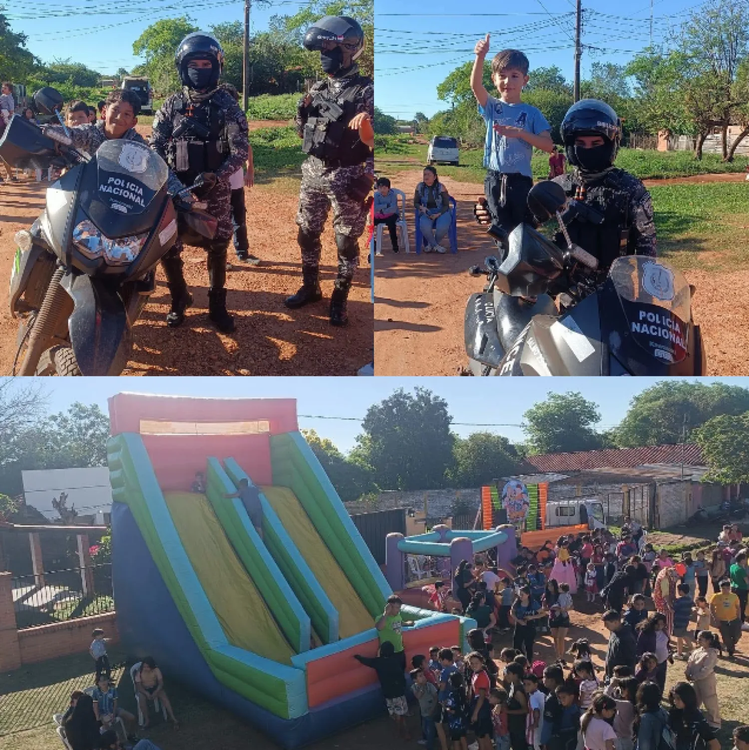 Grupo LINCE deslumbró a niños durante agasajo en Concepción