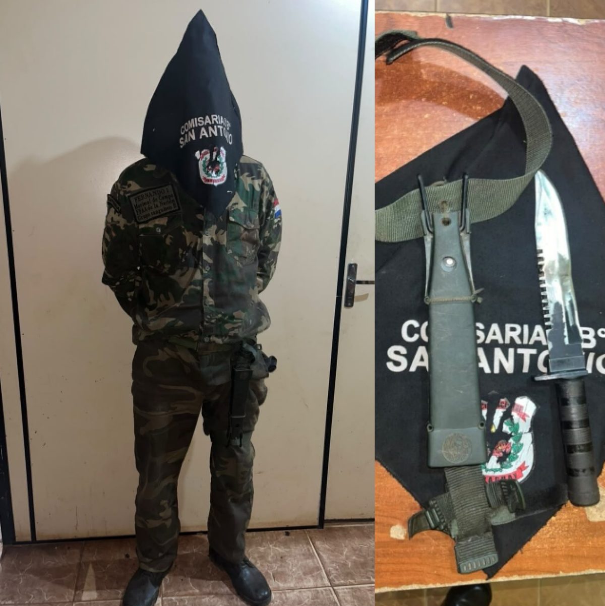 Hombre denunciado por amedrentar a caminantes terminó aprehendido en Concepción
