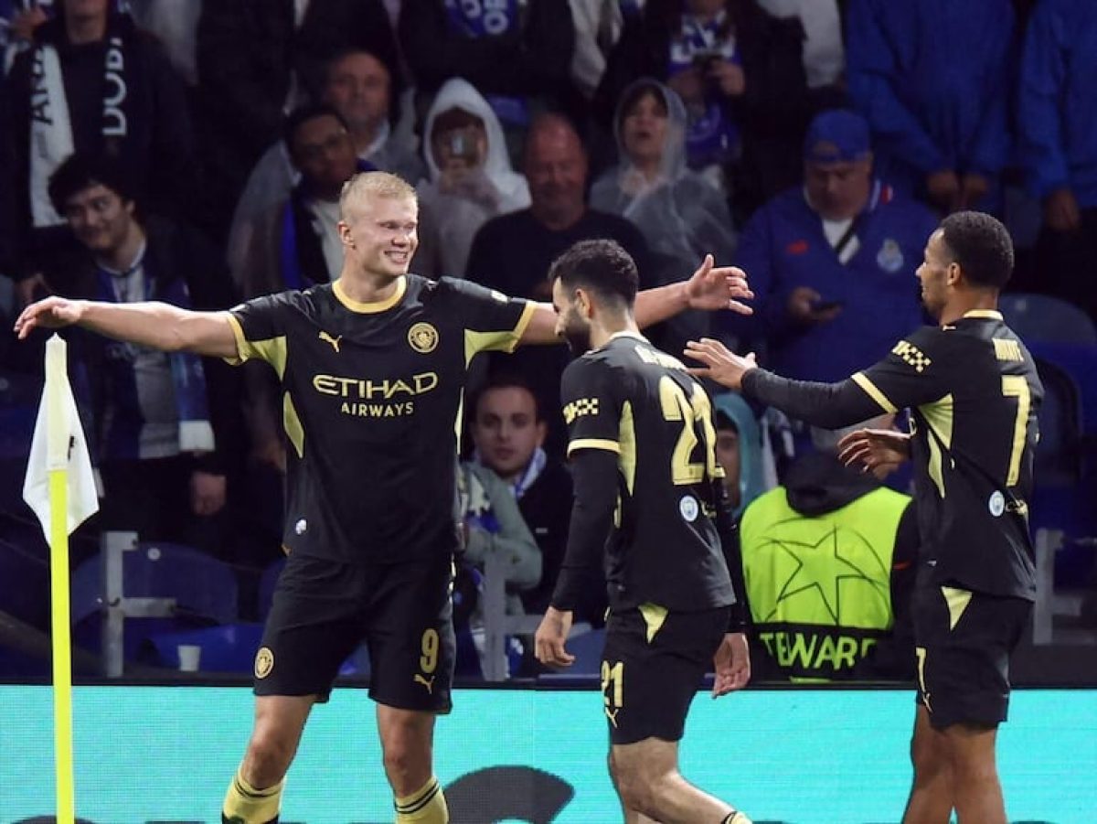 Un doblete de Haaland marca la diferencia para el Manchester City
