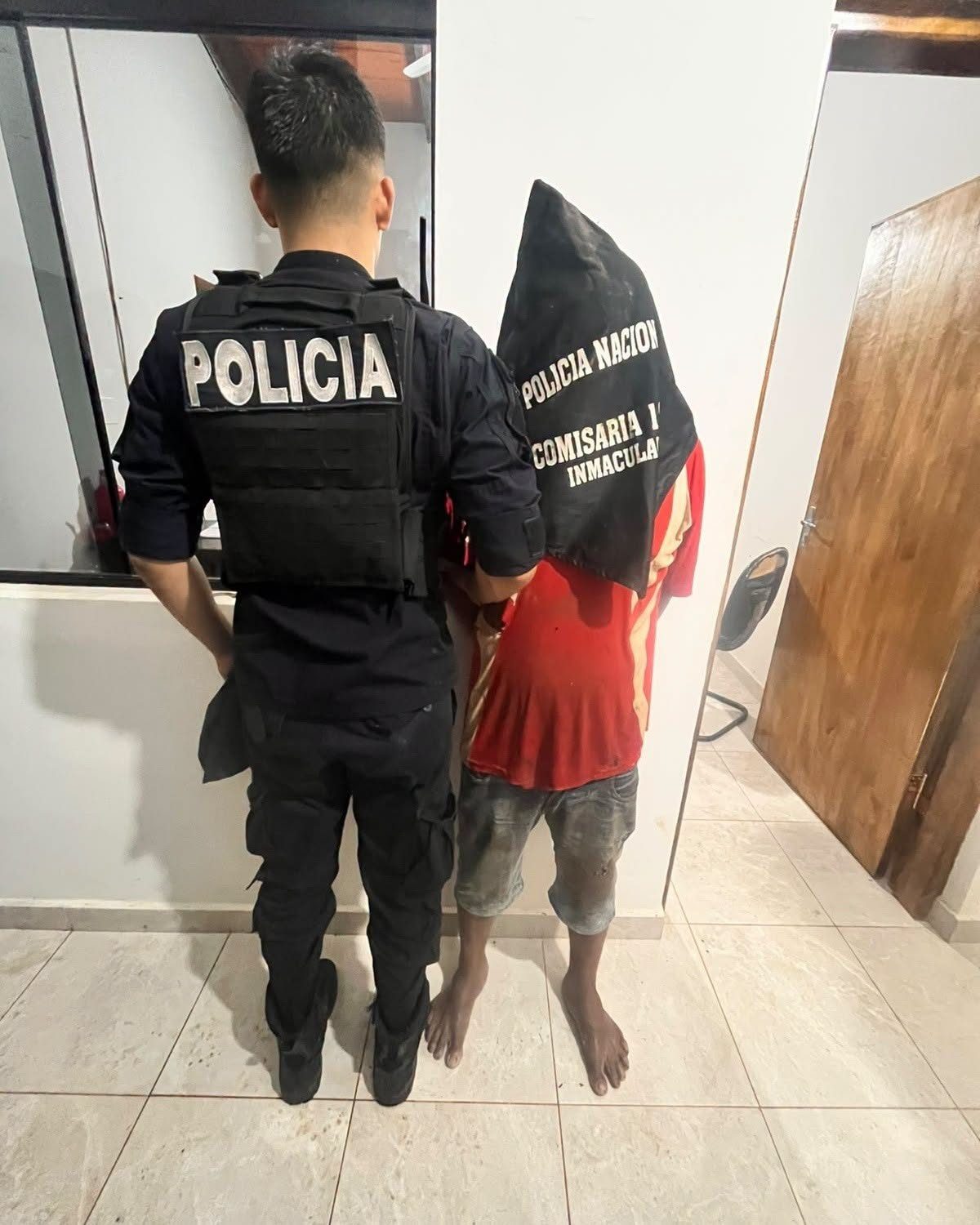 Dos hombres fueron aprehendidos tras presuntos disparos de arma de fuego en Concepción