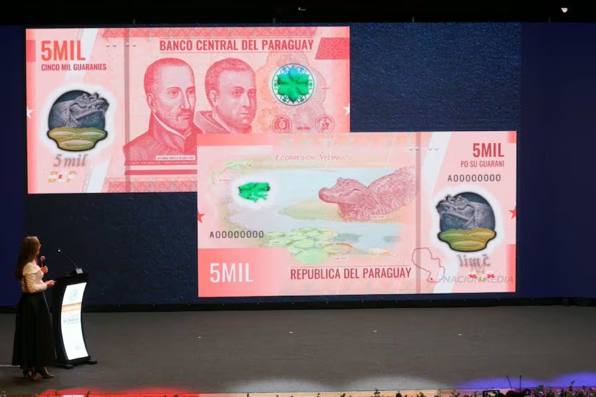 Nuevos diseños: San Roque baja del billete de G.100.000 al de G. 5.000