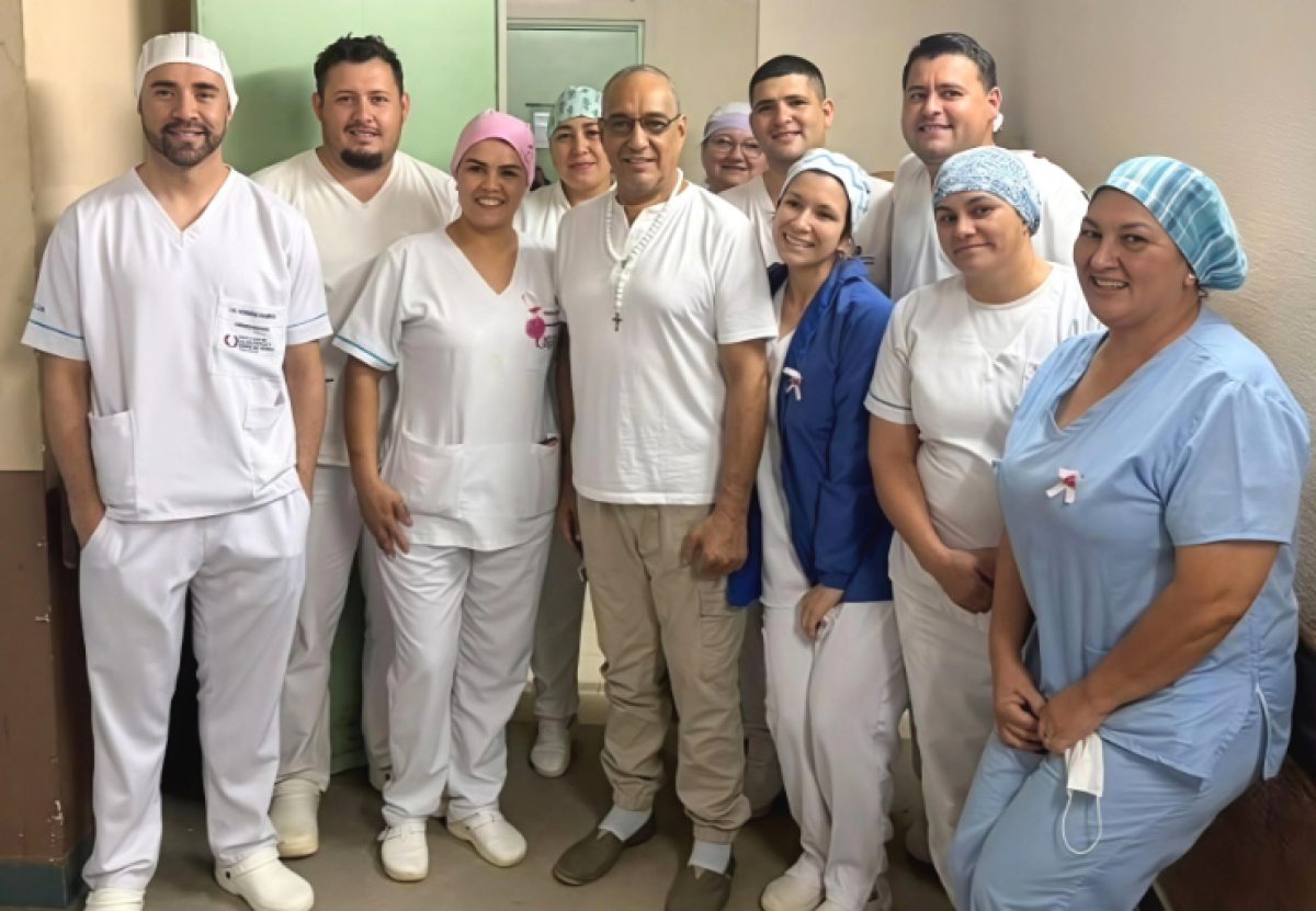 Hugo Javier ya abandonó el hospital y va rumbo a Emboscada