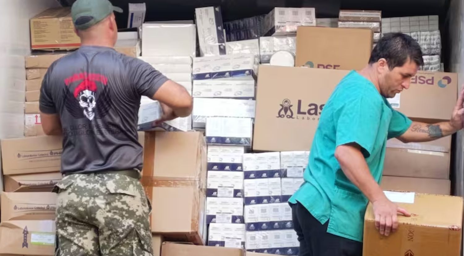 Reabastecen servicios de salud en Concepción con insumos y medicamentos