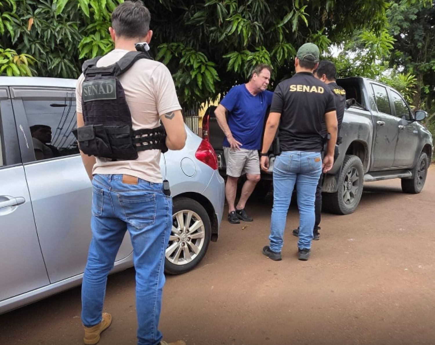 Senad detiene y expulsa del país a brasileño condenado por homicidio de un agente federal