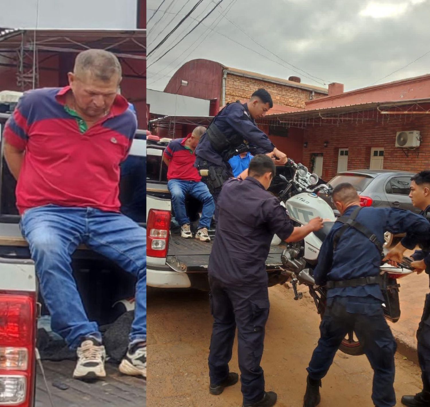 Detienen a "Rubio" de Aquino Cúe y recuperan motocicleta robada durante un violento asalto