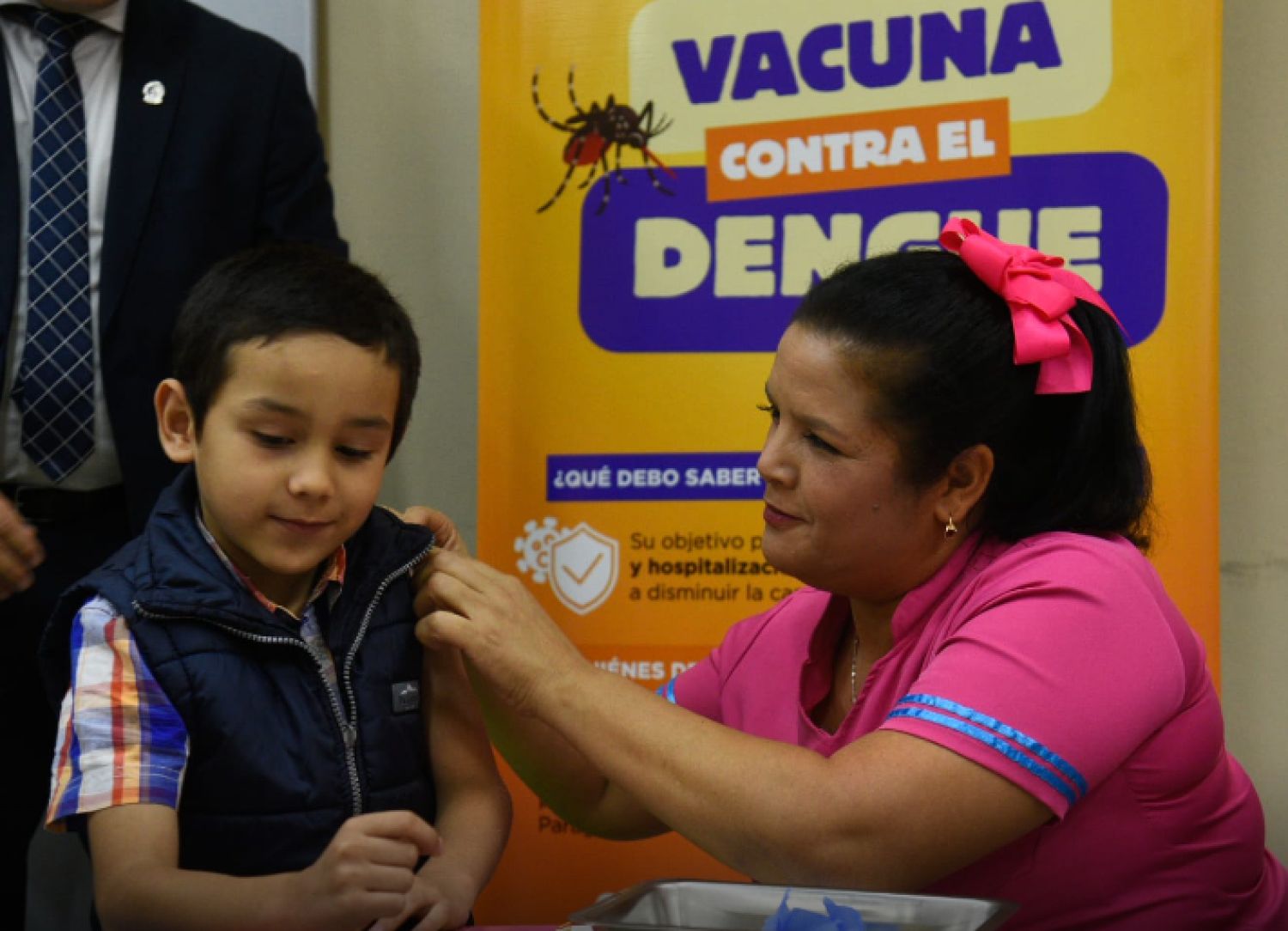Campaña de vacunación contra el dengue, con más de 3.100 dosis aplicadas a la población objetivo
