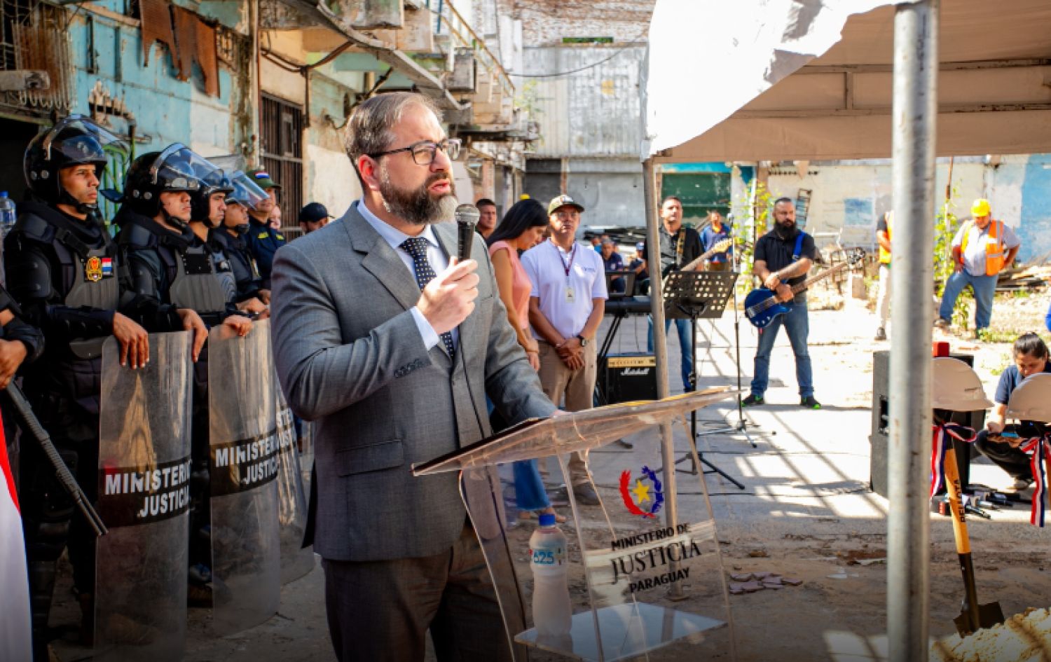 Justicia inicia obras que completarán la tranformación total de la penitenciaría de Tacumbú