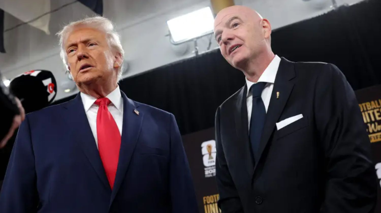 Trump le dice a Infantino que la selección iraní será “bienvenida” en el Mundial