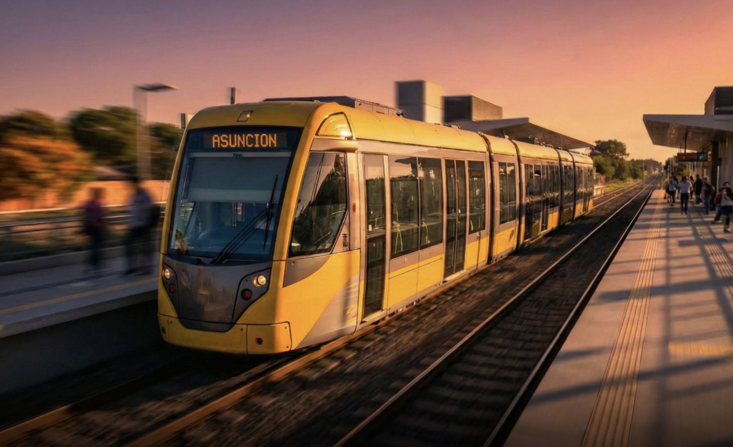 Tren de Cercanías proyecta nueve estaciones en Asunción empezando en el Casco Histórico